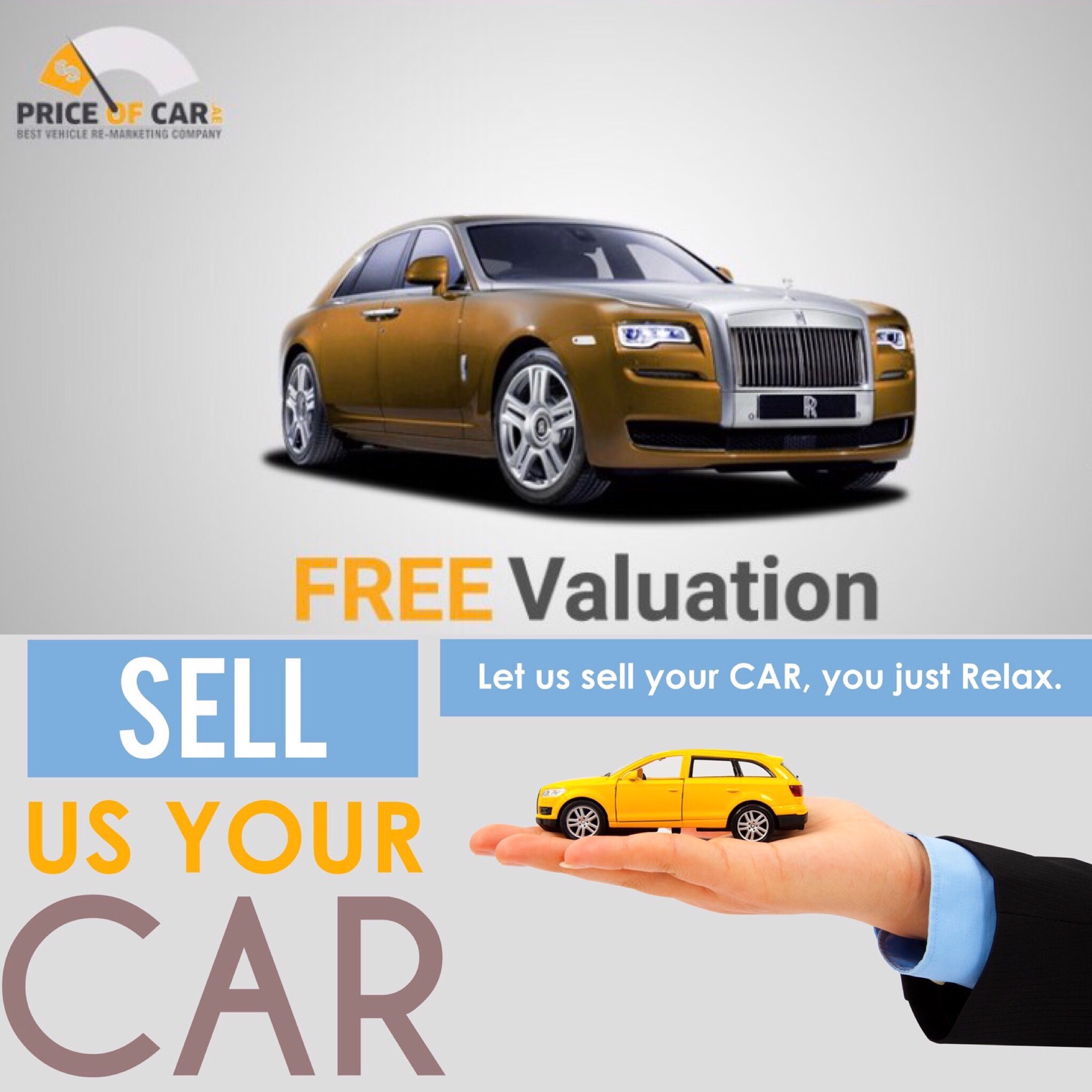 Let us sell your car ! You just relax 